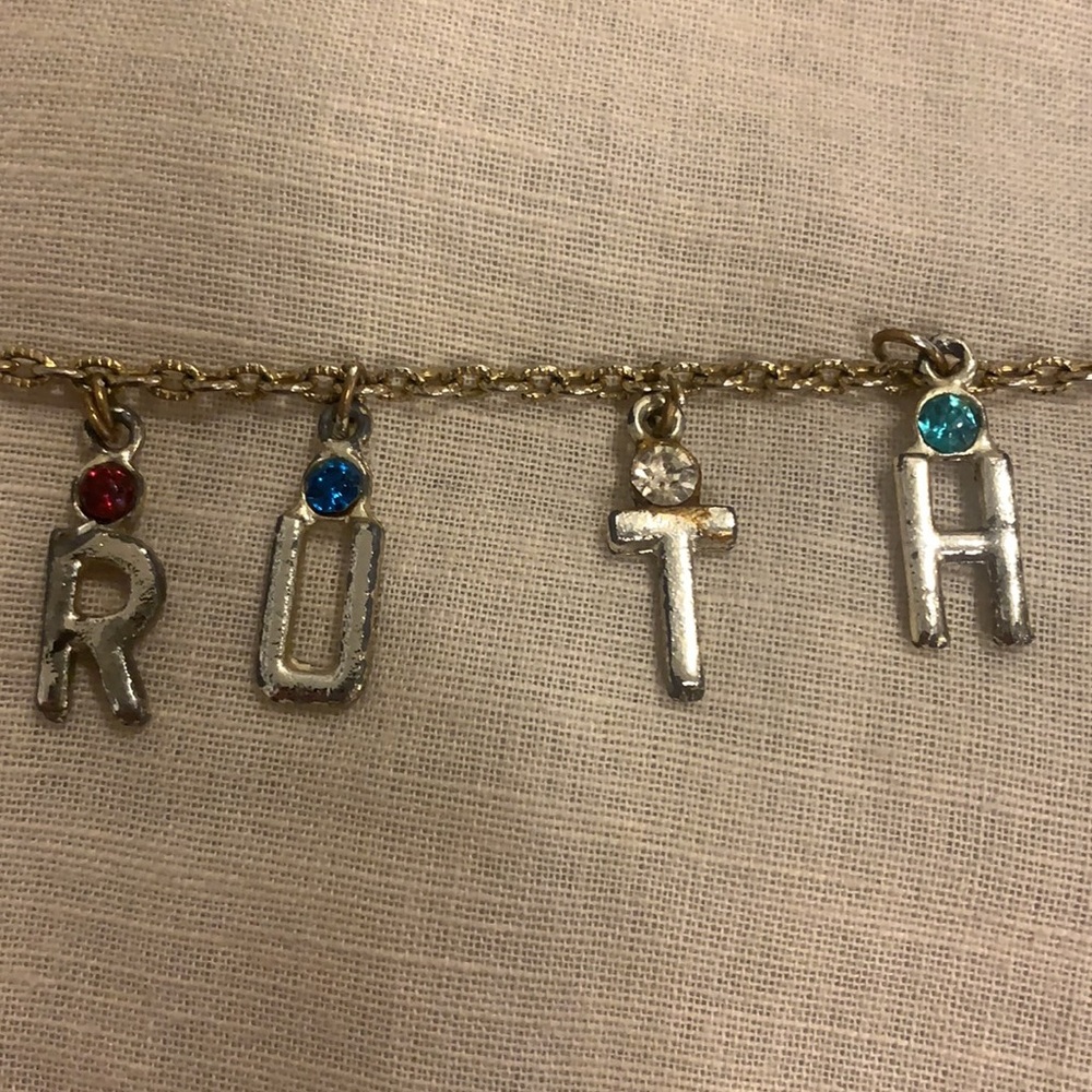 Ruth stone necklace